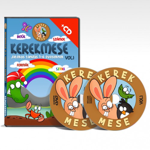 Gyereklemez: Kerekmese Vol. 1. - Játékos tanulás 1-6 éveseknek